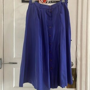 Purple blurry skirts